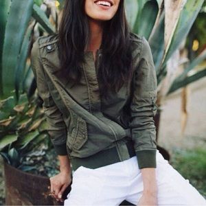 Anthropologie Marrakech bomber jacket size small